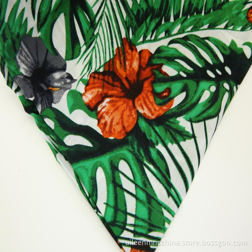 100% rayon spun viscose with popular print